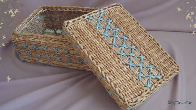 Поделки из газетных трубочек и их применение. №2. 2019 год смотреть онлайн