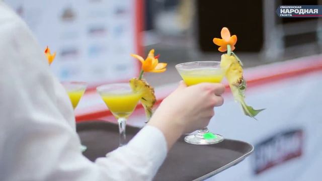 Конкурс барменов в Смоленске. Бармен шоу. смотреть онлайн