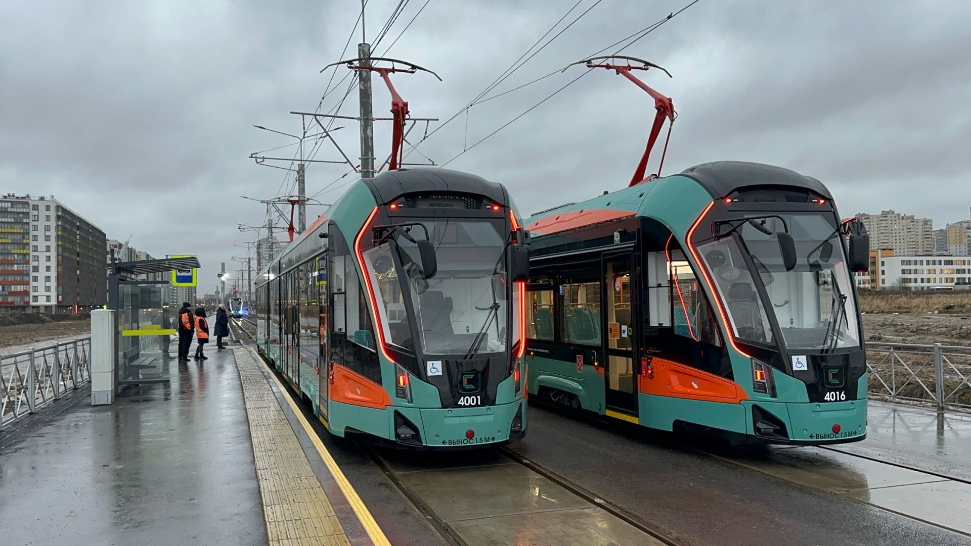 Новинка! Трамвайная линия «Славянка»: трамваи «Невский». 1ая очередь: Купчино-Шушары, 2025 год смотреть онлайн