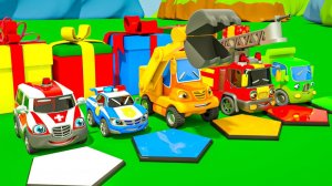 Мультики для детишек! Волшебные фигурки и волшебные подарочные коробочки! Детские стишки и песенки!