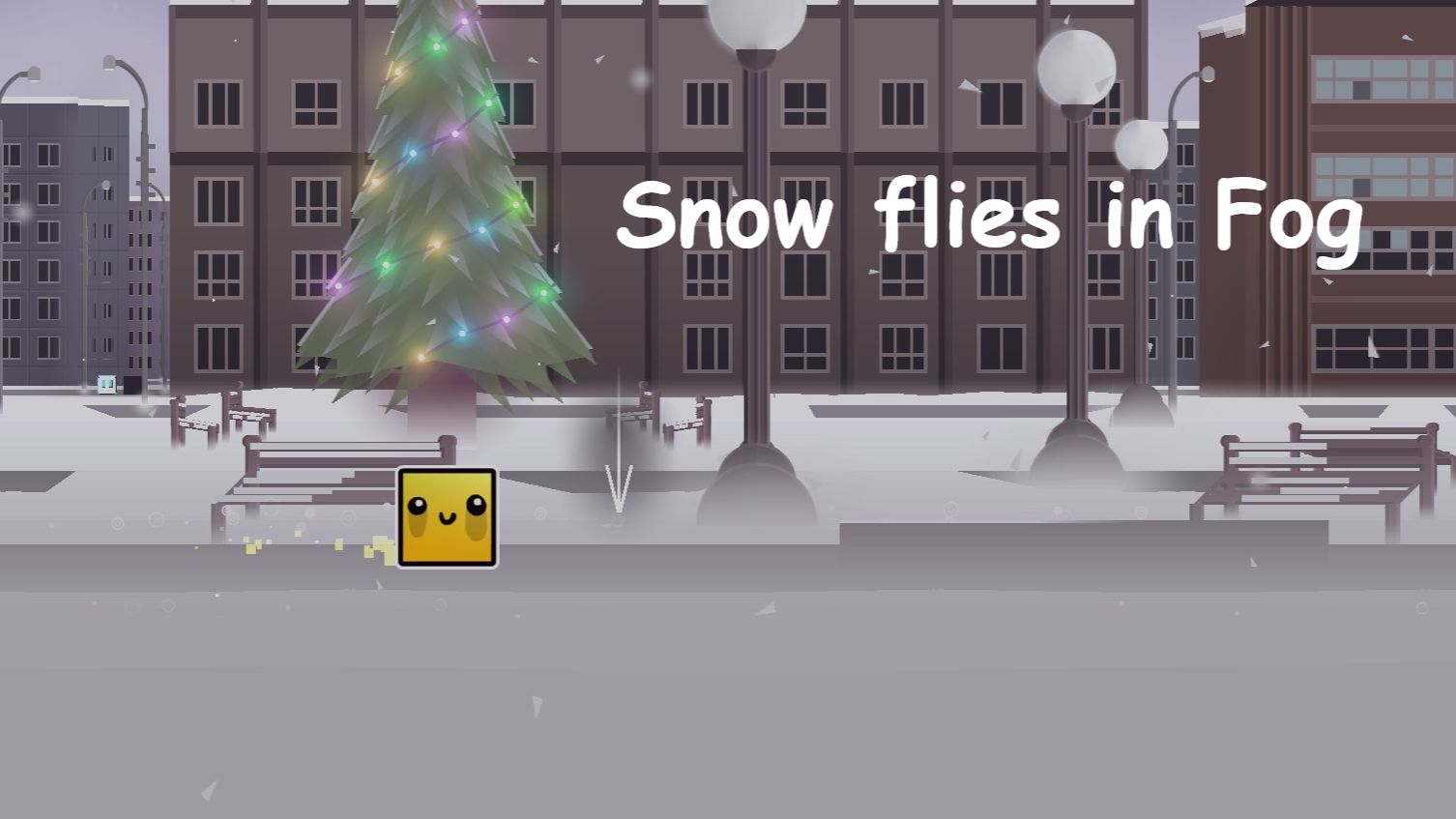 Прохождение Snow flies in Fog | Geometry Dash смотреть онлайн