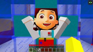 ЧТО СЛУЧИЛОСЬ С ГОНЩИКОМ EXE - ЩЕНЯЧИЙ ПАТРУЛЬ В 3 ЧАСА НОЧИ В МАЙНКРАФТЕ