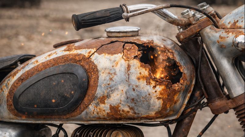 Реставрация Ржавого Мотоцикла JAWA смотреть онлайн