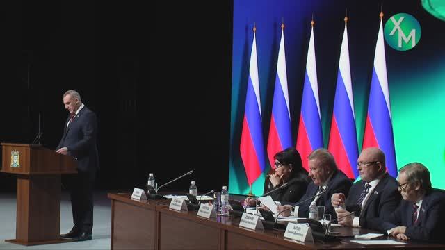 Губернатор Югры Руслан Кухарук выступил с ежегодным посланием смотреть онлайн