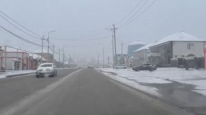 Первый снег 25 декабря 2025