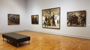 В Новой Третьяковке представили две картины Виктора Русанова, приобретённые при поддержке «Пачоли»