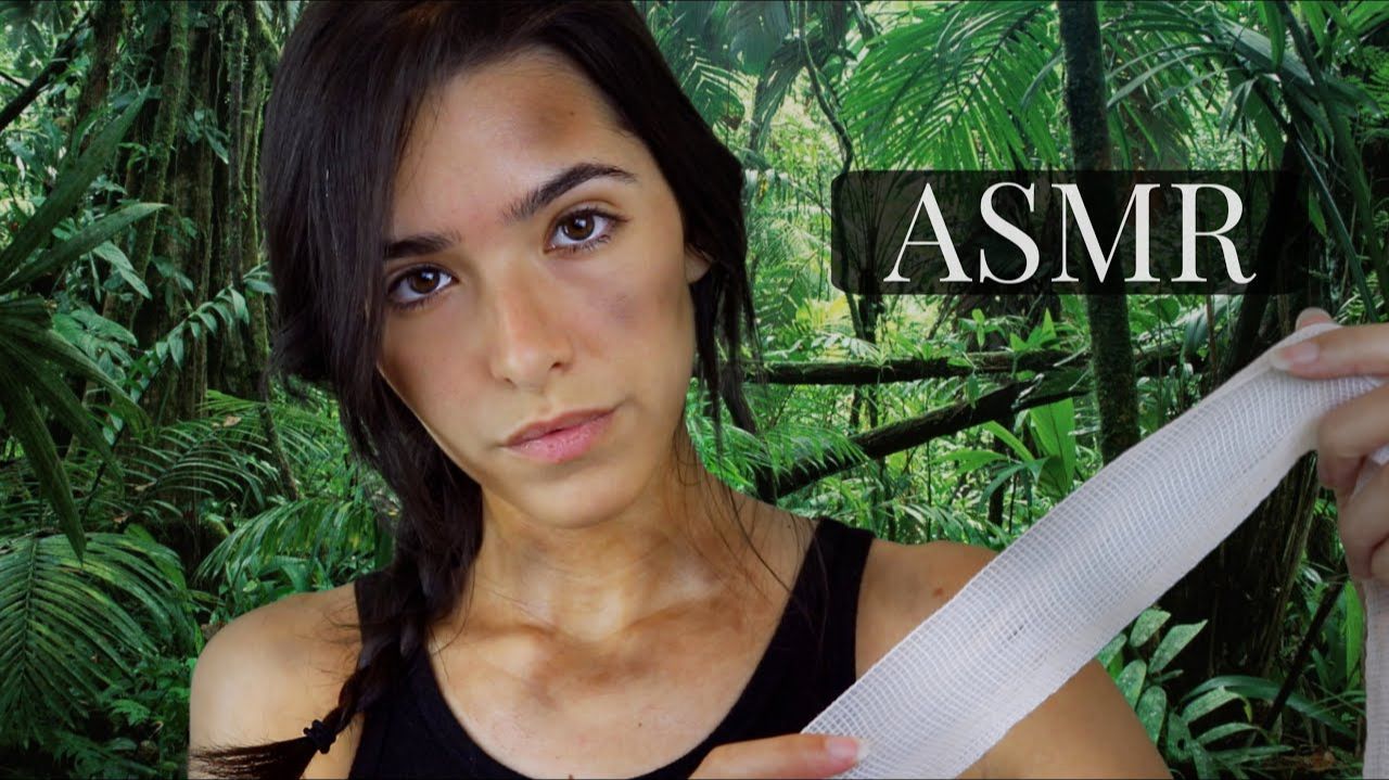 ASMR Lara Croft Takes Care Of You (Personal Attention + Outdoors sounds) смотреть онлайн