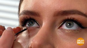 Стойкий макияж для новогодней вечеринки. Доброе утро. Фрагмент выпуска от 25.12.2025