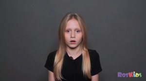Видеовизитка юной актрисы Головкиной Мирославы