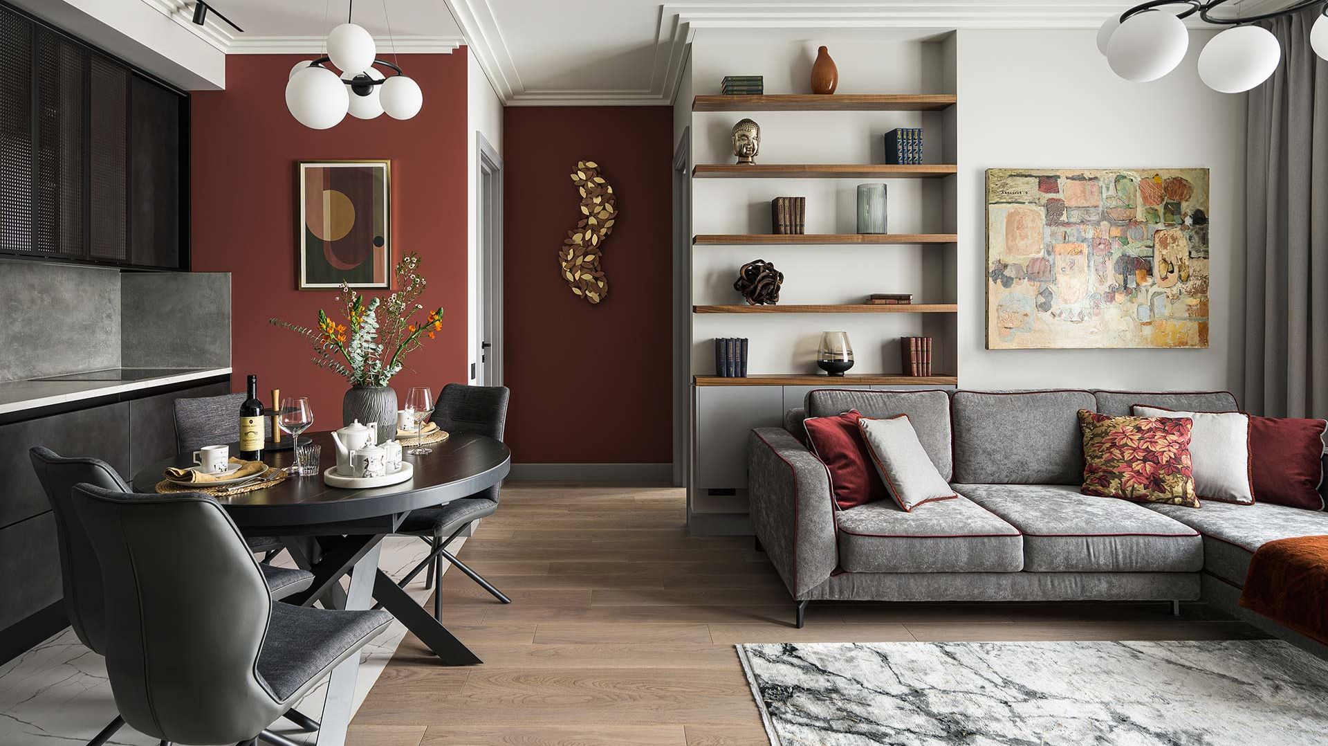 Дизайн и ремонт 2-комнатной квартиры в ЖК Хорошевский