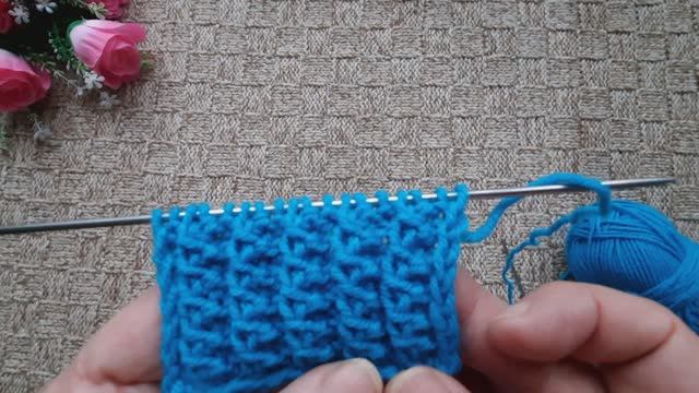 Шикарный узор для шапки и не только.. смотреть онлайн