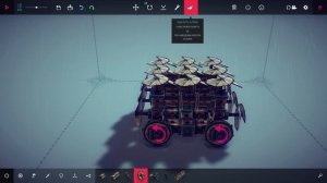 Играем в Besiege: зона 18 "Южная святыня" остров Толбринд