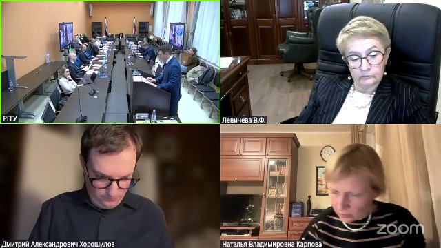 Защита диссертации Хлыниным А.П.