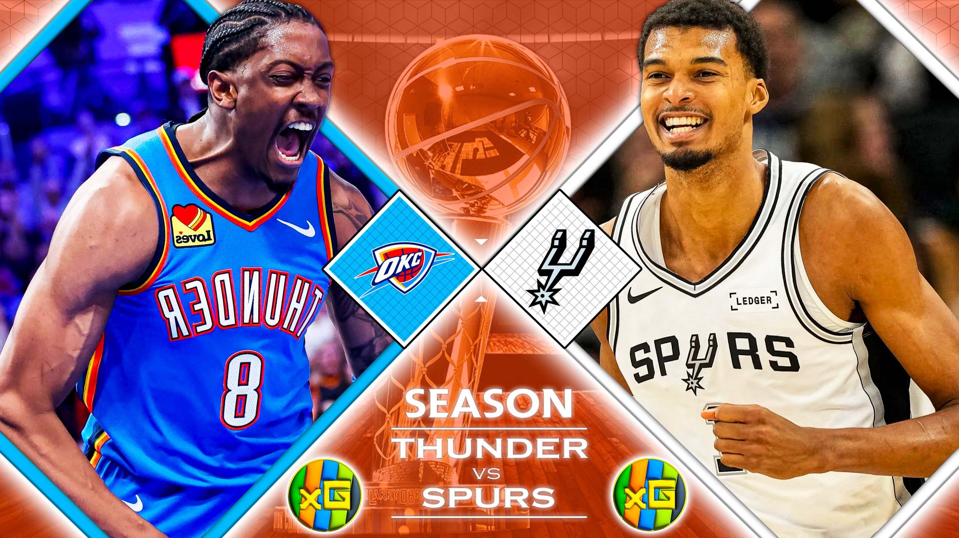 Оклахома - Сан‑Антонио | NBA | 25.12.2025 | Прямая трансляция | xG смотреть онлайн