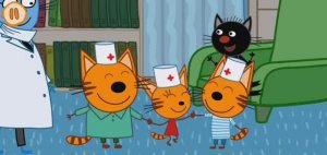 Три Кота Мультфильм Прививка для Сажика