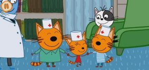 Три Кота Мультфильм Прививки