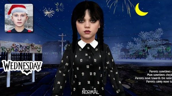 🔥 НОВЫЙ МОД НА WEDNESDAY В ИГРЕ SCHOOLBOY RUNAWAY