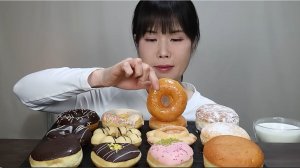 🔥🍲 Мукбанг и Mukbang : ДЕСЕРТЫ, ПОНЧИКИ, ХЛЕБ И МОКПАН 🍩🍞 | ASMR