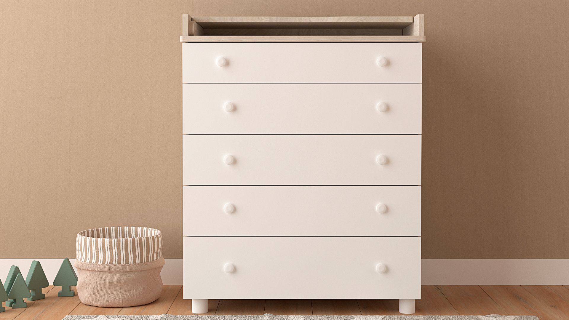 Комод пеленальный Grab. Инструкция по сборке смотреть онлайн