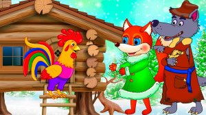 Сказка зимовье зверей - Новогодняя зимняя сказка для малышей - Мультик для детей