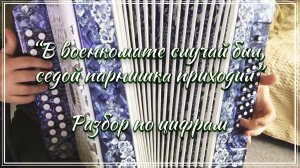 «В военкомате случай был, седой парнишка приходил» / Разбор на гармони по цифрам