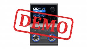 Процессор эффектов Valeton GP-50 - демонстрация звучания