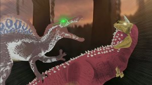 Спинозавр vs Диснеевский Карнотавр | Анимация