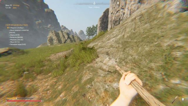 Viking Frontiers - Покупка кур. Открытие технологии Фермерский дом.