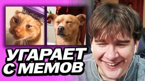 БРАТИШКИН УГАРАЕТ С ПОДБОРКИ МЕМОВ | СМОТРИТ UNUSUAL MEMES COMPILATION V352