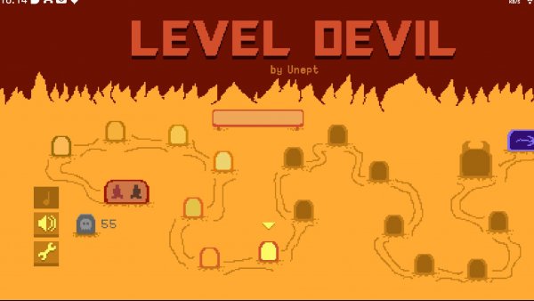 Играю в игру Level Devil 1 часть!!