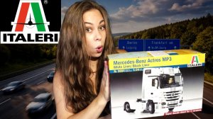 Mercedes Actros в огромном масштабе! Я так боялась испортить модель и...