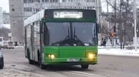 Поездка на автобусе маз-103 по маршруту 87