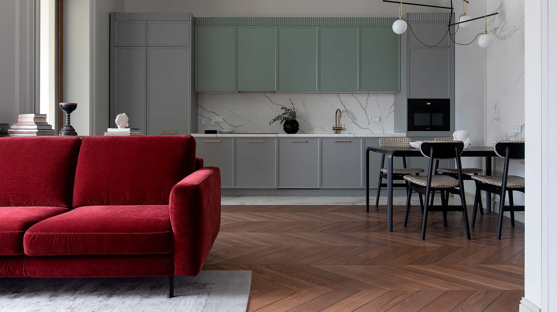 Дизайнерский ремонт квартиры в ЖК Садовые Кварталы