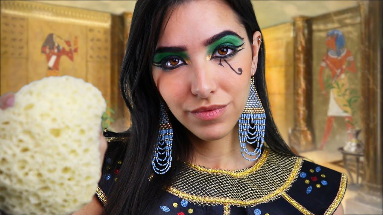 ASMR Spa Ancient Egypt (Scalp Massage, Face Massage, Personal Attention, Sponge...) смотреть онлайн