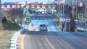 В Севастополе завершили строительство новой дороги на проспекте Античный