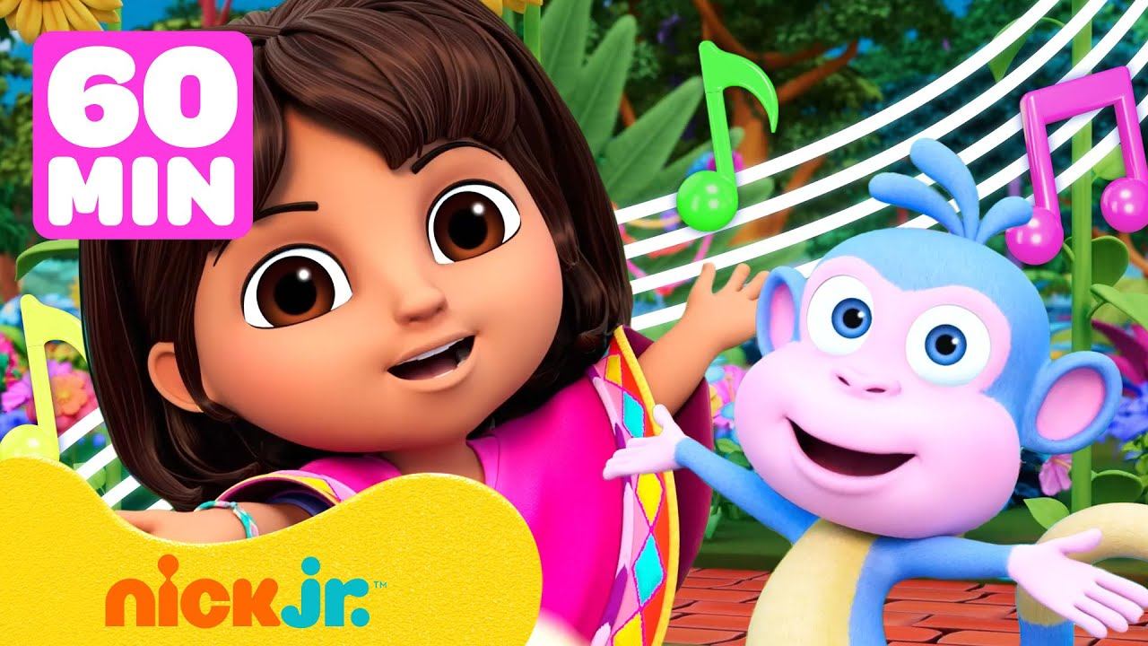 Даша | Праздник Доры ко Дню музыки! №3 60 минут | Дора и друзья | Nick Jr. Cyrillic смотреть онлайн