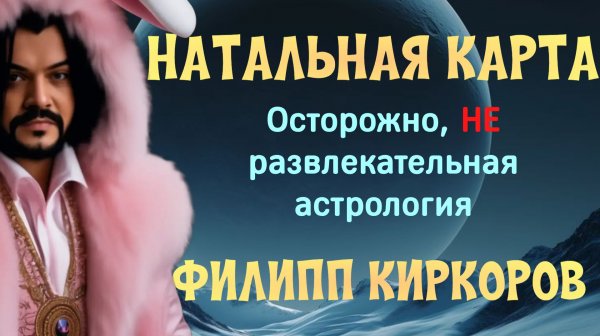 НАТАЛЬНАЯ КАРТА. ФИЛИПП КИРКОРОВ.