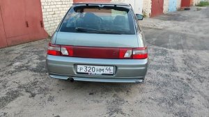 ВАЗ 21123 купе. двигатель 1.8, выхлоп на 63 трубе, банка Saab