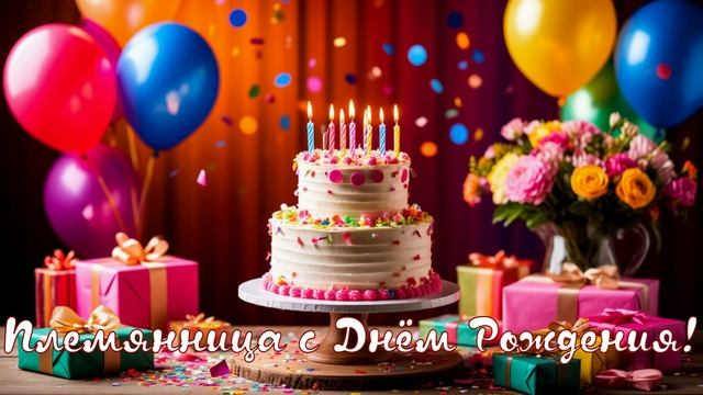 Племянница с Днём Рождения смотреть онлайн