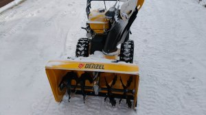 Снегоуборщик DENZEL SBL 711D PRO часть 1.
