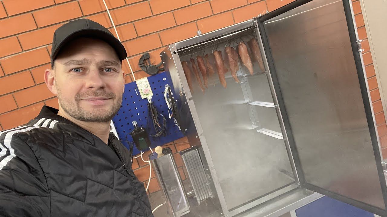 Вкусный ВЛОГ с дымком ! Карпаччо из курицы холодного копчения Hobbi-smoke смотреть онлайн