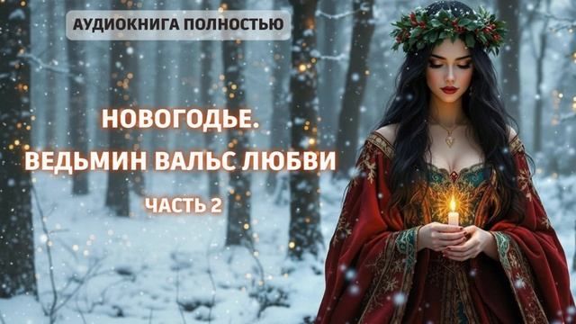 НОВОГОДЬЕ. ВЕДЬМИН ВАЛЬС ЛЮБВИ | ЧАСТЬ 2 | ЛЮБОВНЫЙ РОМАН |ФЕНТЕЗИ АУДИОКНИГА ПОЛНОСТЬЮ смотреть онлайн