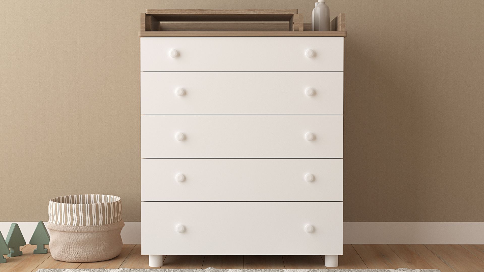 Комод пеленальный Grab Mode. Инструкция по сборке смотреть онлайн