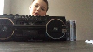 Обзор на советский магнитофон и кассеты😎😎😎👍