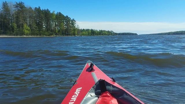 Ладожские шхеры, байдарки, нерпы, май 2022 смотреть онлайн