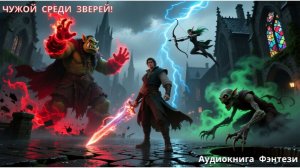 🔮⚔️ Аудиокнига Фэнтези: "Мир не ждал. Магия — тоже." 🔥 Слушать с ужасом? 😨
