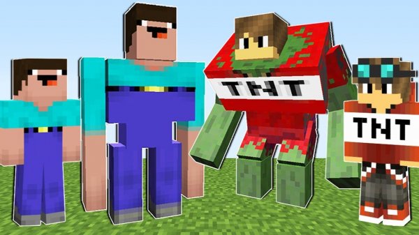 НУБ МУТАНТ ПРОТИВ ГРИФЕР МУТАНТ В МАЙНКРАФТ ! НУБИК В ГОРОДЕ И ТРОЛЛИНГ ЛОВУШКА В MINECRAFT