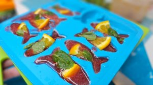 Малиново-имбирный чай в заморозку