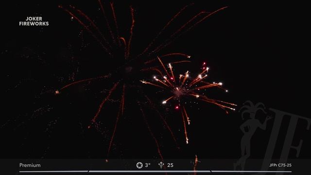 Салютная установка «Joker Premium» JFPr C75-25 от производителя Joker Fireworks _ Джокер Фейерверки смотреть онлайн
