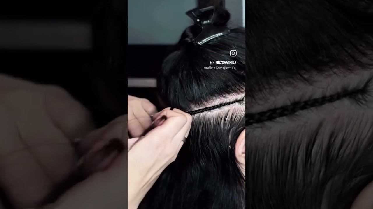 Преображения ❤️ #наращиваниеволос #hairstyle #hair #hairextensions #hairtok #blonde #волосы смотреть онлайн